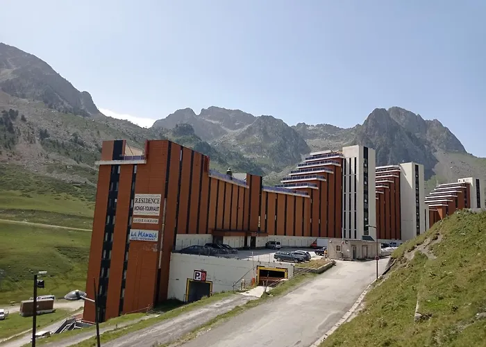 Studio Au Pied Des Pistes Avec Vue Sur La Station 5 Pl